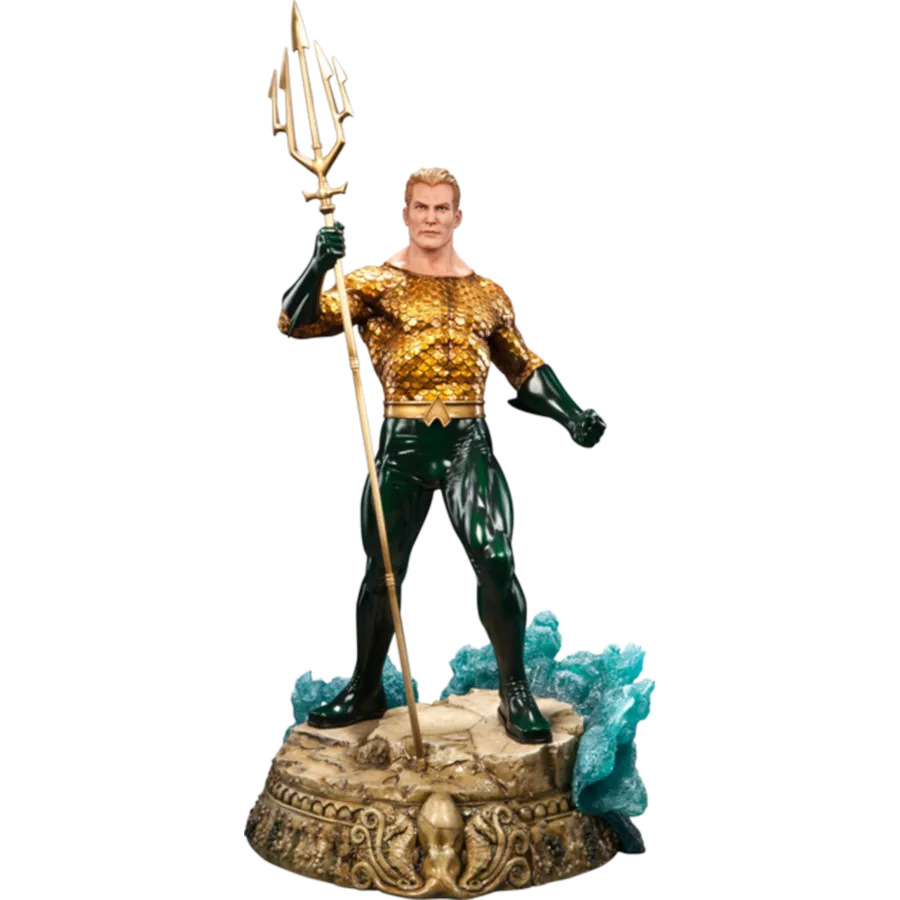 SID300218 Aquaman - Premium Format 1:4 Scale Statue - Sideshow Collectibles - Titan Pop Culture