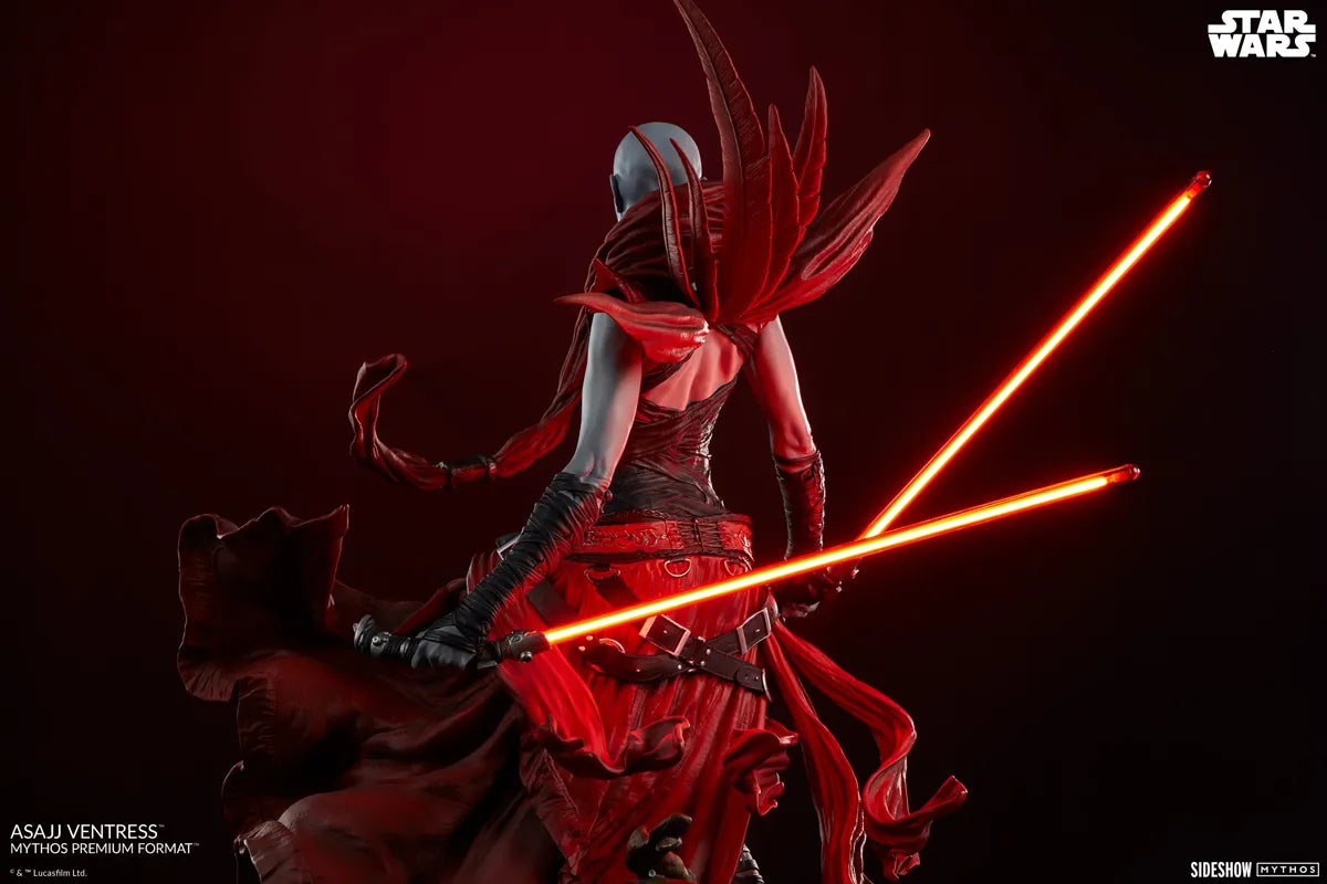 SID3002353 Star Wars - Asajj Ventress Premium Format Statue - Sideshow Collectibles - Titan Pop Culture