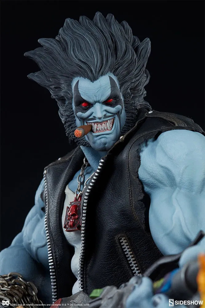 SID300682 DC Comics - Lobo Maquette - Sideshow Collectibles - Titan Pop Culture