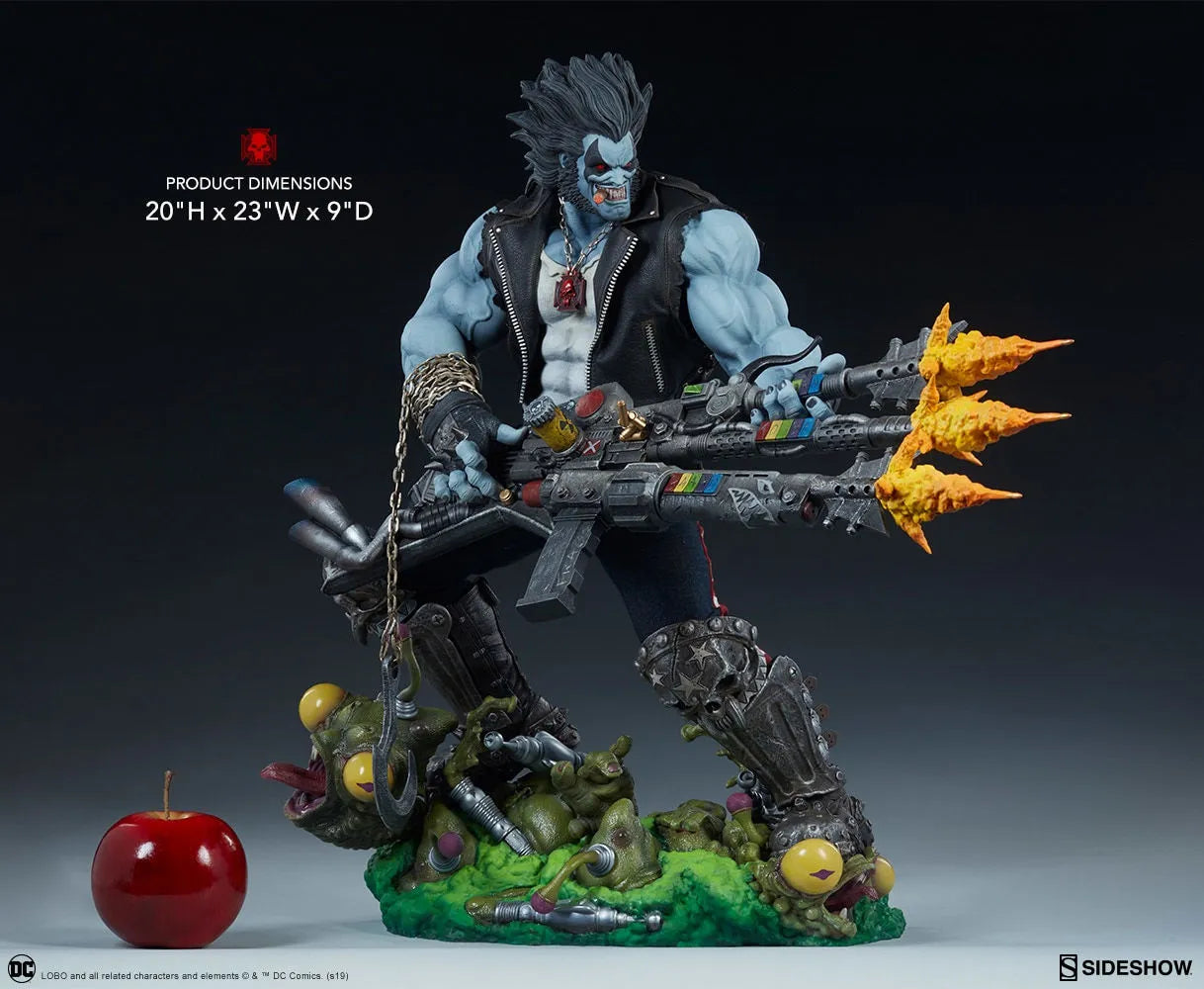 SID300682 DC Comics - Lobo Maquette - Sideshow Collectibles - Titan Pop Culture