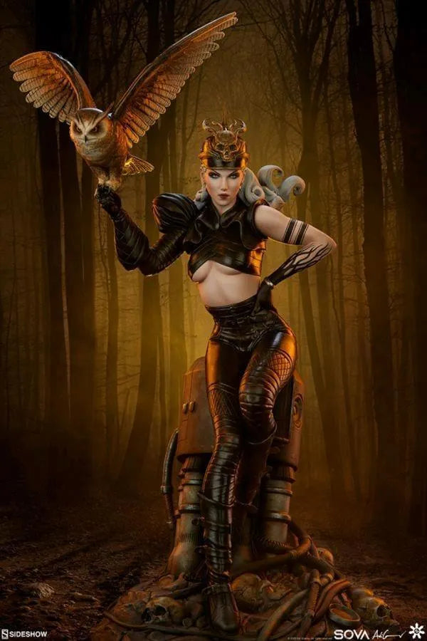 SID300772 Adi Granov - Sova Statue - Sideshow Collectibles - Titan Pop Culture