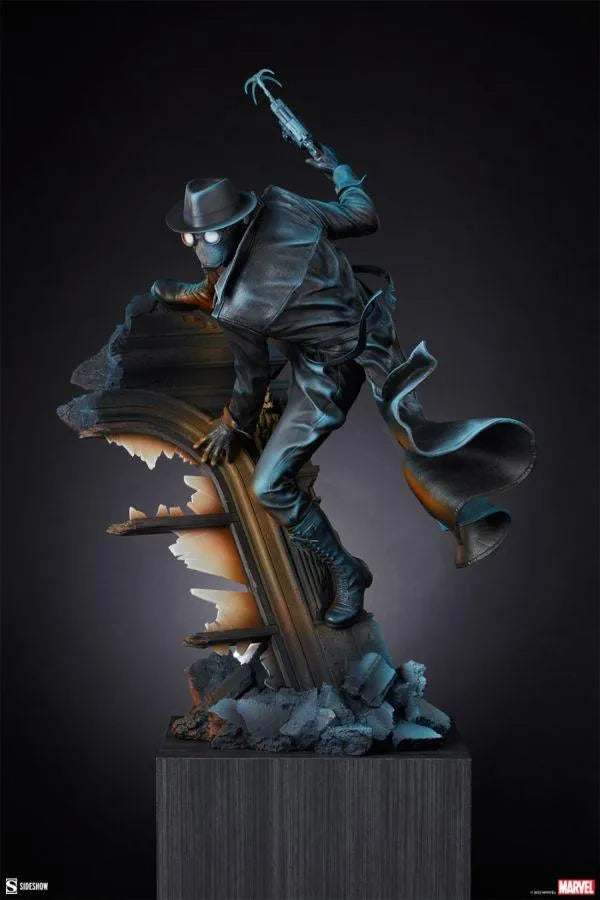 SID300820 Spider-Man - Spider-Man Noir Premium Format Statue - Sideshow Collectibles - Titan Pop Culture