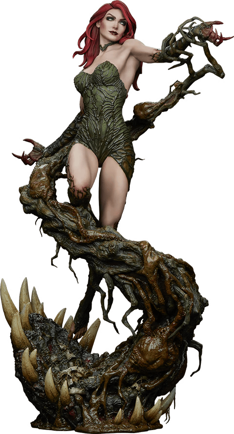 SID300833 DC Comics - Poison Ivy (Deadly Nature) Premium Format Statue - Sideshow Collectibles - Titan Pop Culture