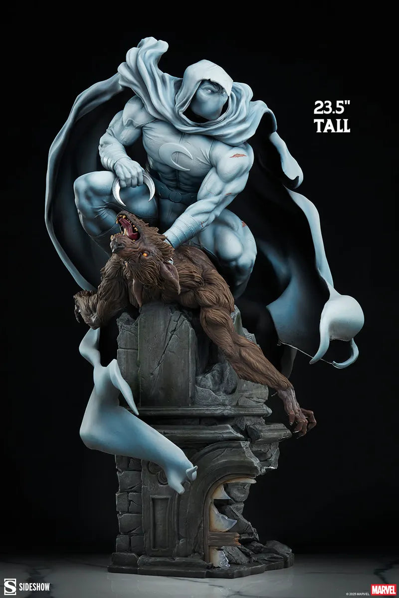 SID300877 Marvel - Moon Knight Premium Format Statue - Sideshow Collectibles - Titan Pop Culture