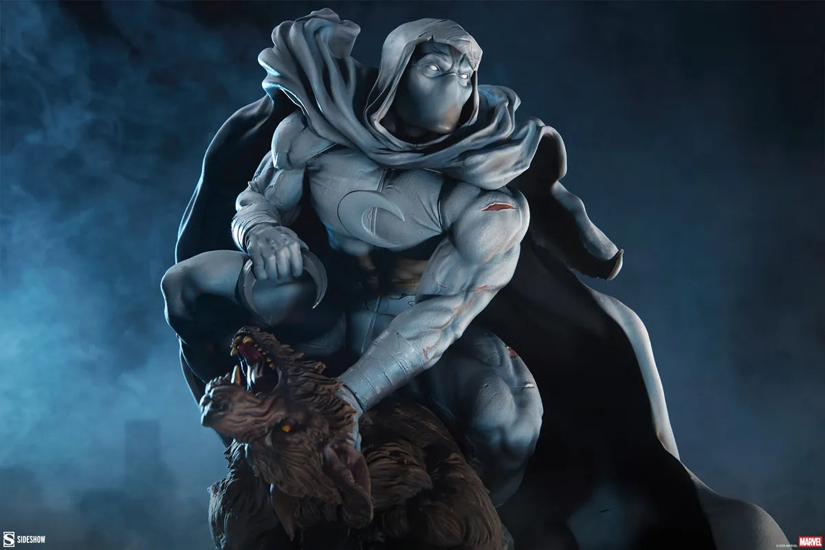 SID300877 Marvel - Moon Knight Premium Format Statue - Sideshow Collectibles - Titan Pop Culture