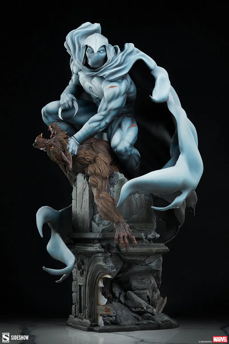 SID300877 Marvel - Moon Knight Premium Format Statue - Sideshow Collectibles - Titan Pop Culture