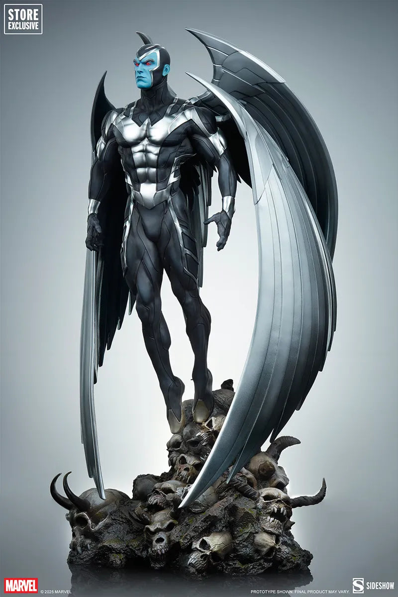 SID3008792 X-Men - Archangel (X-Force Variant) Premium Format Statue - Sideshow Collectibles - Titan Pop Culture