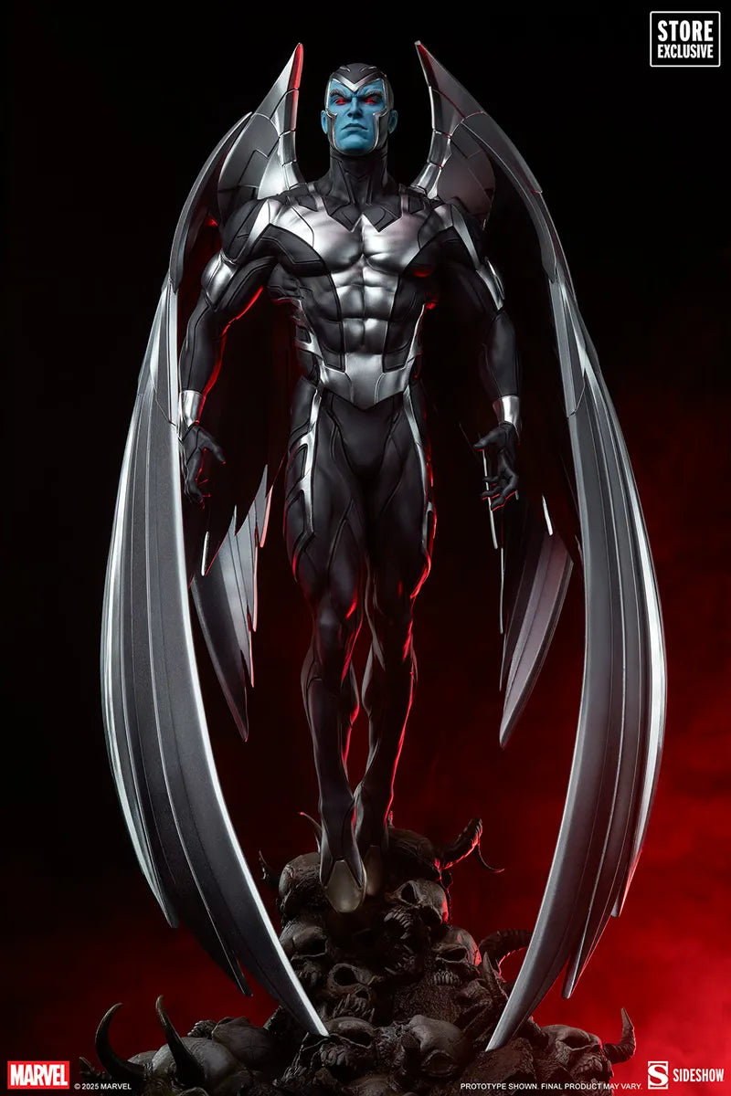SID3008792 X-Men - Archangel (X-Force Variant) Premium Format Statue - Sideshow Collectibles - Titan Pop Culture