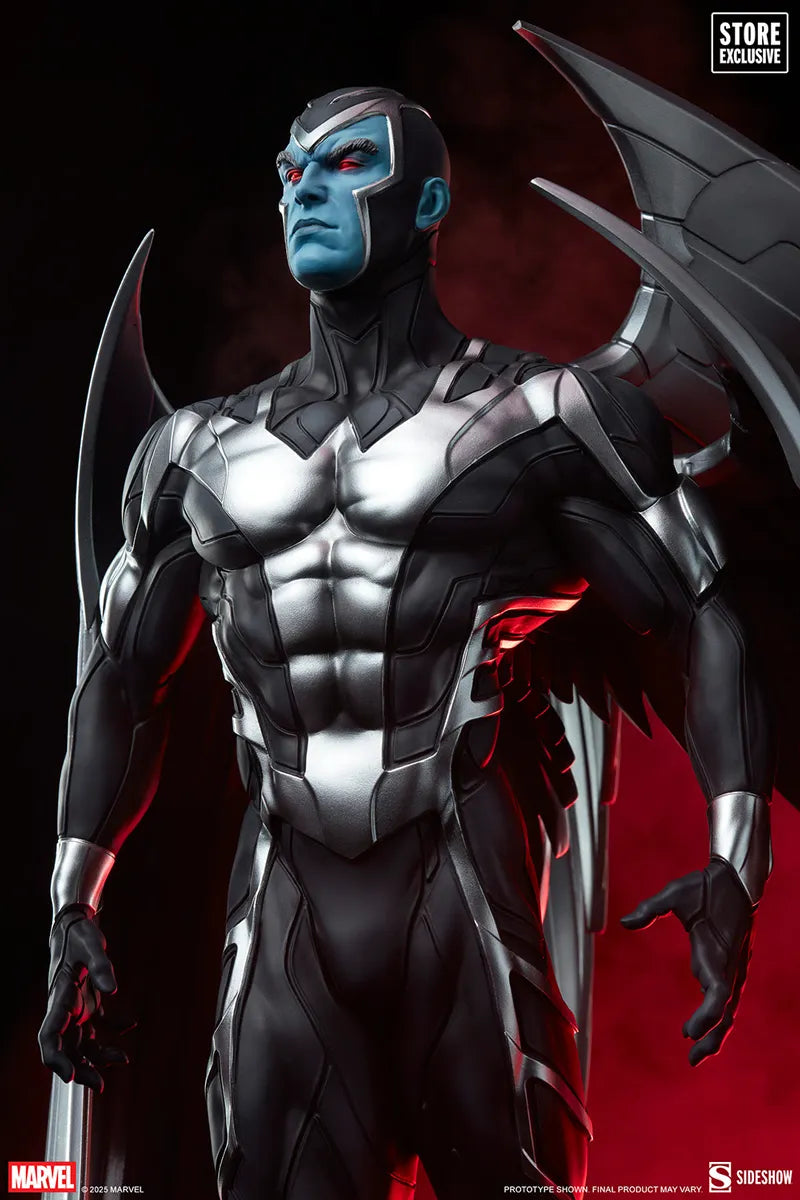 SID3008792 X-Men - Archangel (X-Force Variant) Premium Format Statue - Sideshow Collectibles - Titan Pop Culture