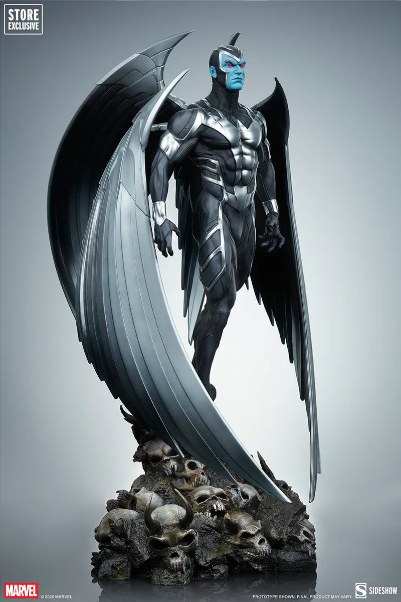 SID3008792 X-Men - Archangel (X-Force Variant) Premium Format Statue - Sideshow Collectibles - Titan Pop Culture