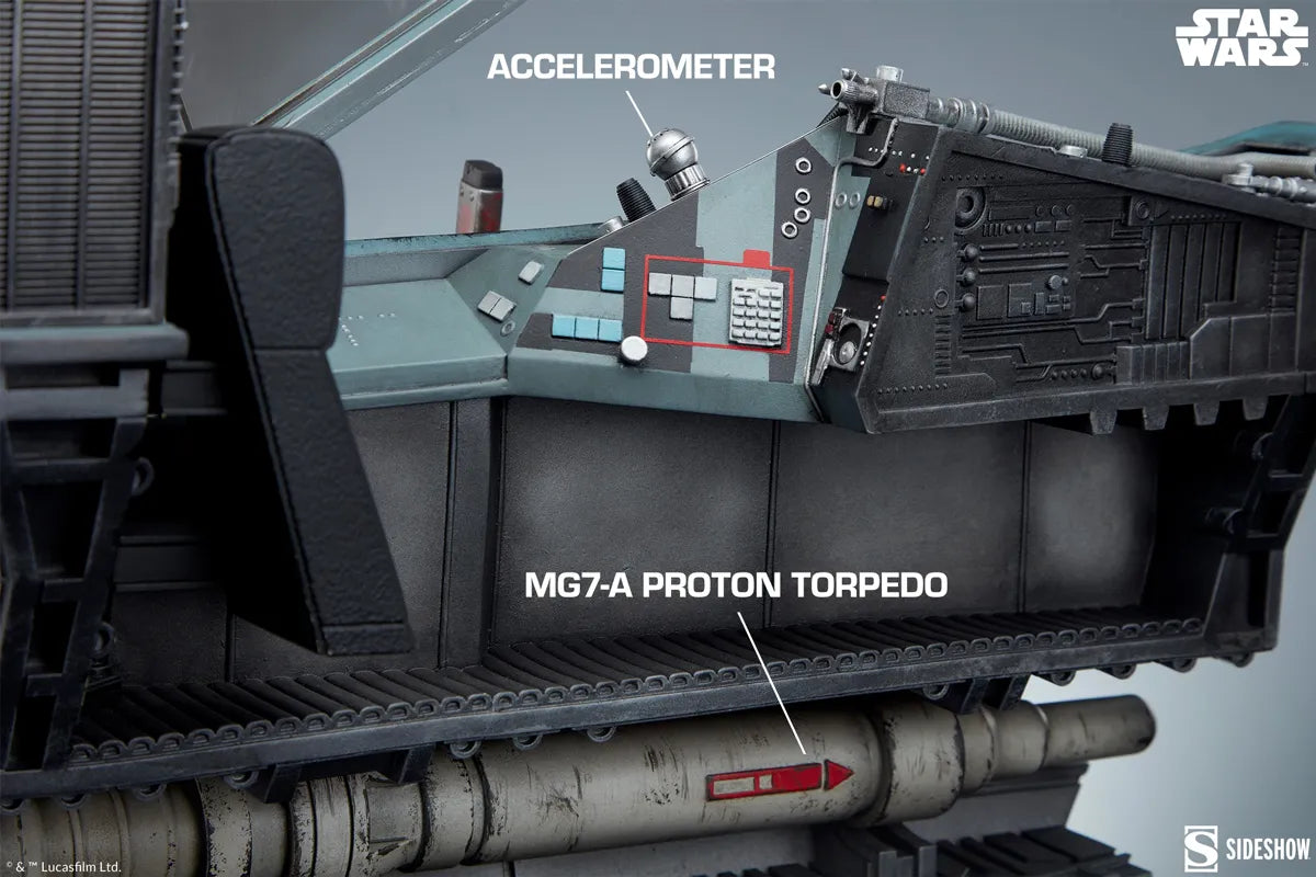 SID3008952 Star Wars - Luke & X-Wing: Red Five Standing By Premium Format Statue - Sideshow Collectibles - Titan Pop Culture