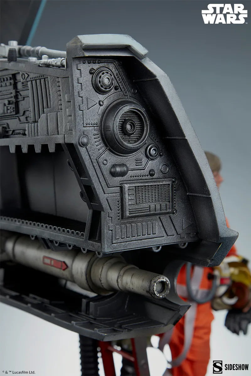 SID3008952 Star Wars - Luke & X-Wing: Red Five Standing By Premium Format Statue - Sideshow Collectibles - Titan Pop Culture