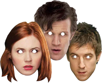 Doctor Who - Companions Face Mask 3-Pack