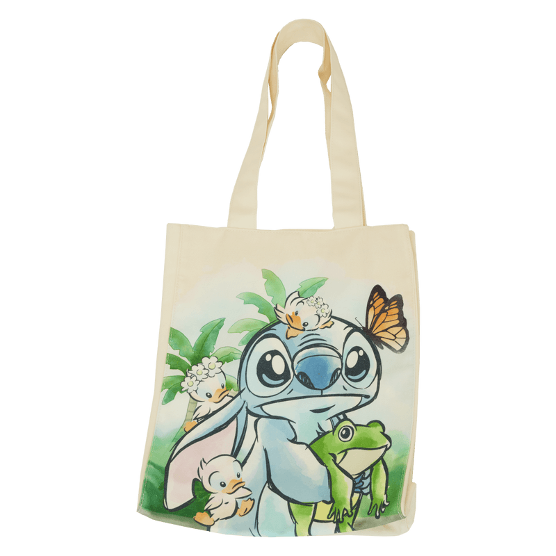 Lilo & Stitch - Springtime Stitch Canvas Tote