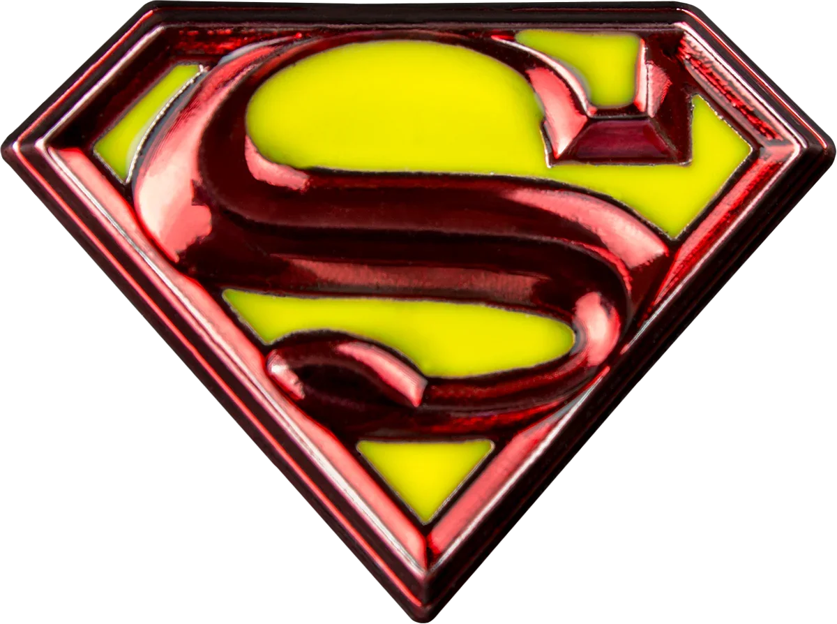 Superman - Logo Colour Enamel Lapel Pin