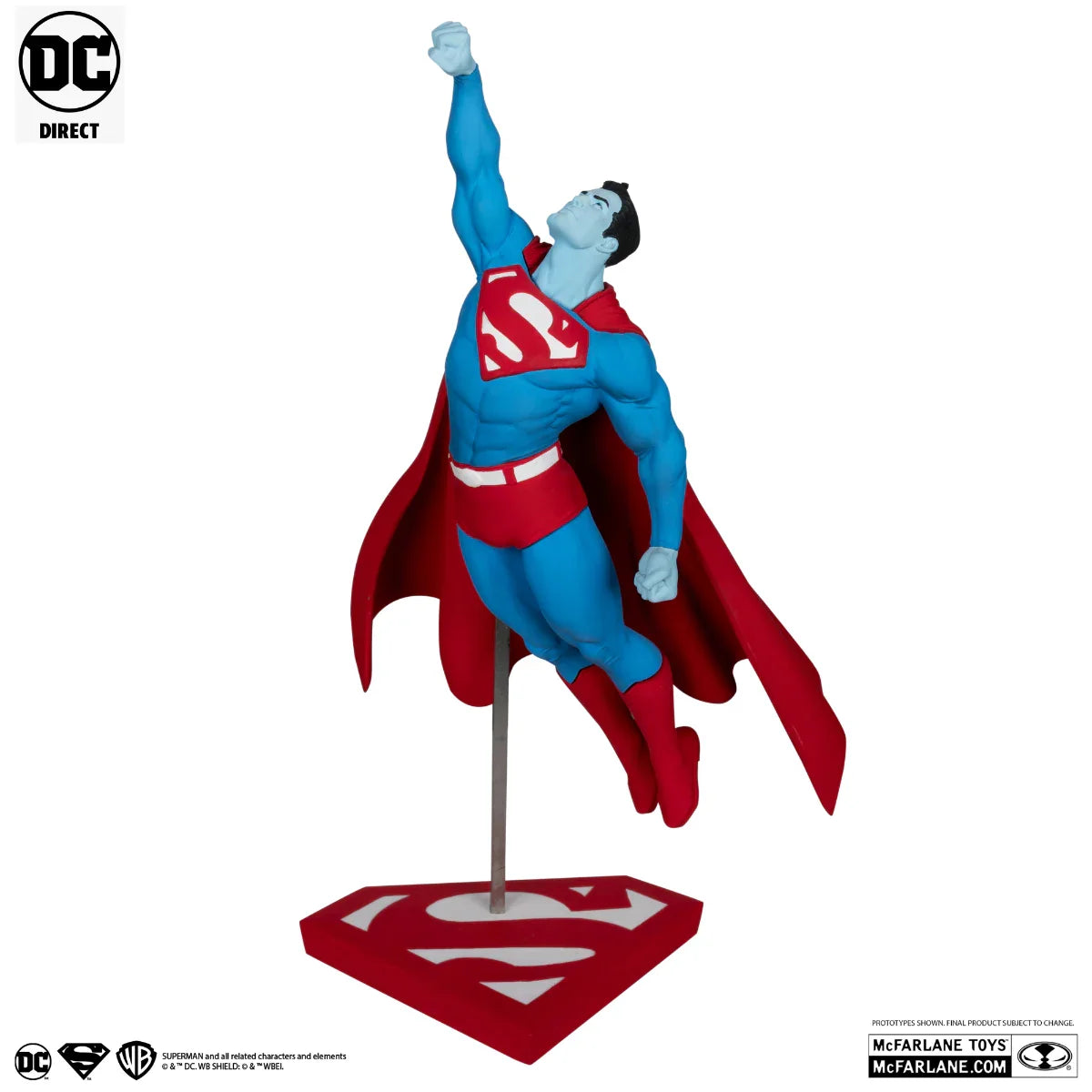 DC Comics - Superman Red & Blue by Gary Frank Resin Statue