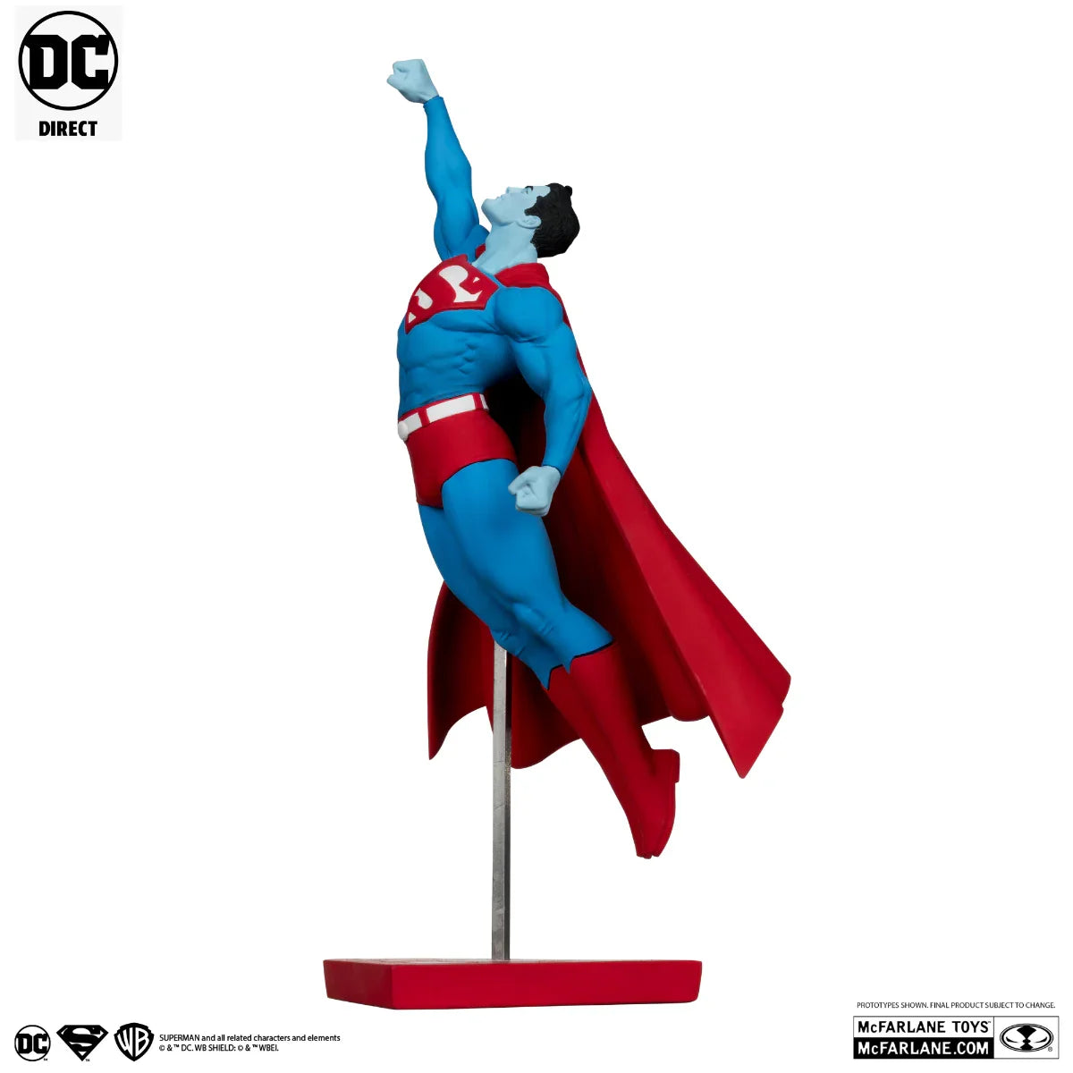 DC Comics - Superman Red & Blue by Gary Frank Resin Statue