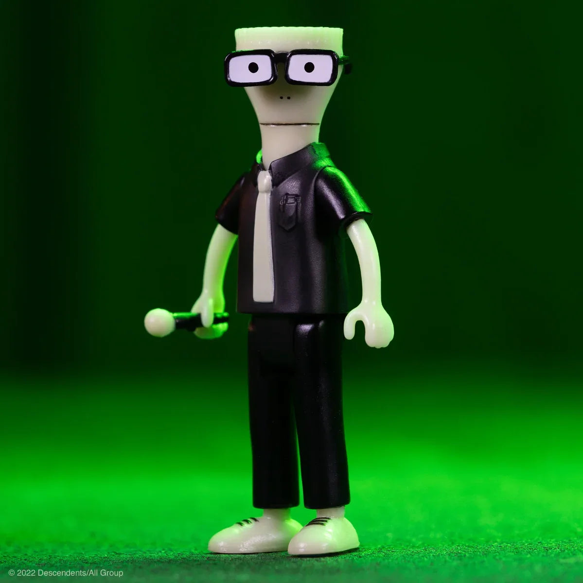 Descendents - Hypercaffium Spazzinate Milo Glow In The Dark ReAction 3.75" Action Figure