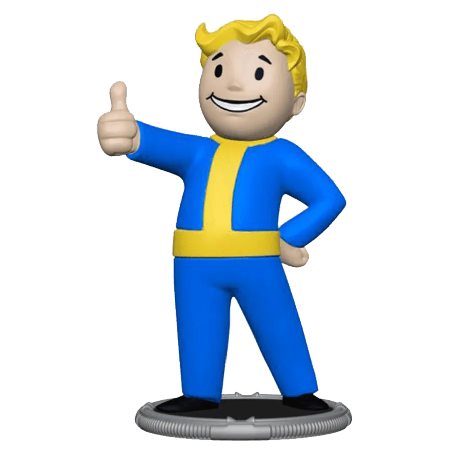 SYN2631673-C Fallout - Vault Boy (Thumbs Up) 3'' Figure - Master Replicas - Titan Pop Culture