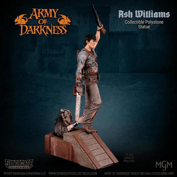 SYN625191-C Army of Darkness - Ash Williams 1:10 Scale Statue - Syndicate Collectibles - Titan Pop Culture