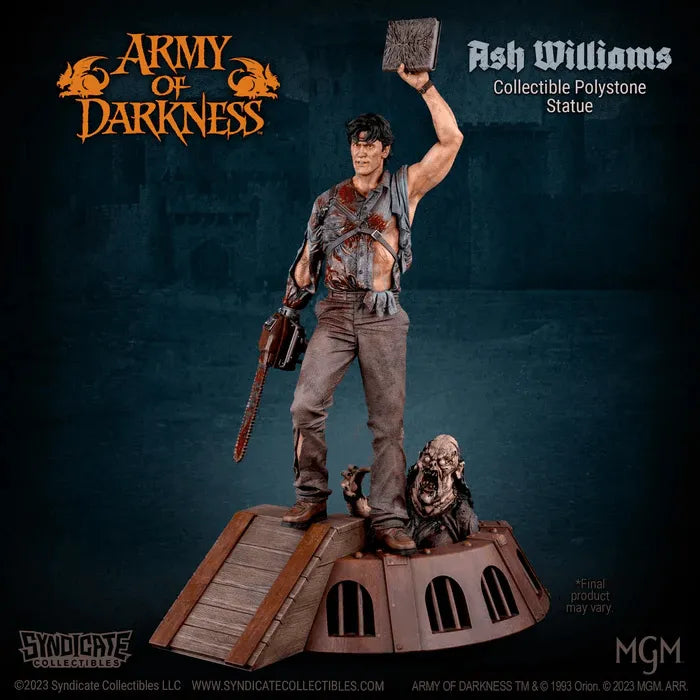 SYN625191-C Army of Darkness - Ash Williams 1:10 Scale Statue - Syndicate Collectibles - Titan Pop Culture