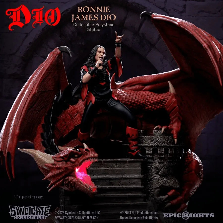 SYN76520C Ronnie James Dio - 1:10 Statue - Syndicate Collectibles - Titan Pop Culture