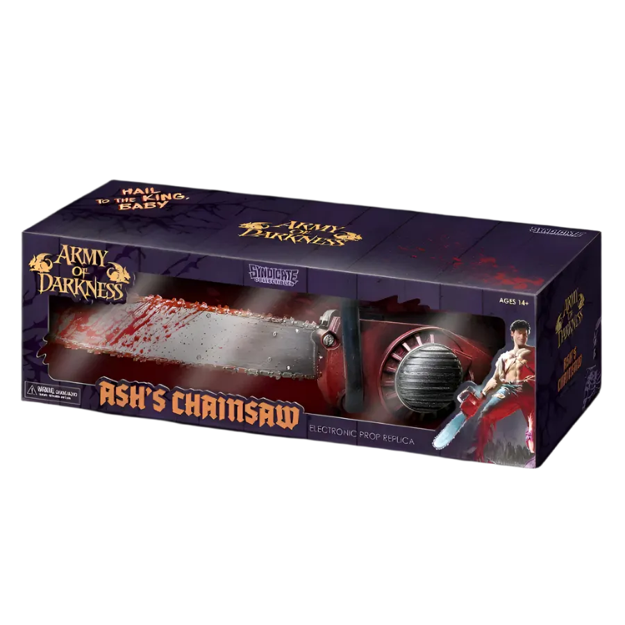 SYN99321-C Army of Darkness - Ash's Chainsaw Prop Replica - Syndicate Collectibles - Titan Pop Culture