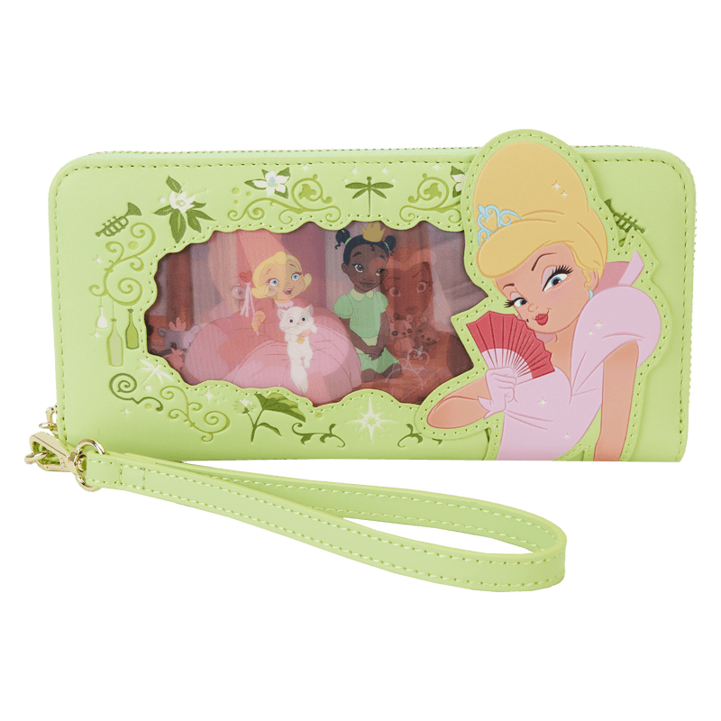 The Princess & The Frog - Tiana Princess Series Lenticular Zip Around Wristlet
