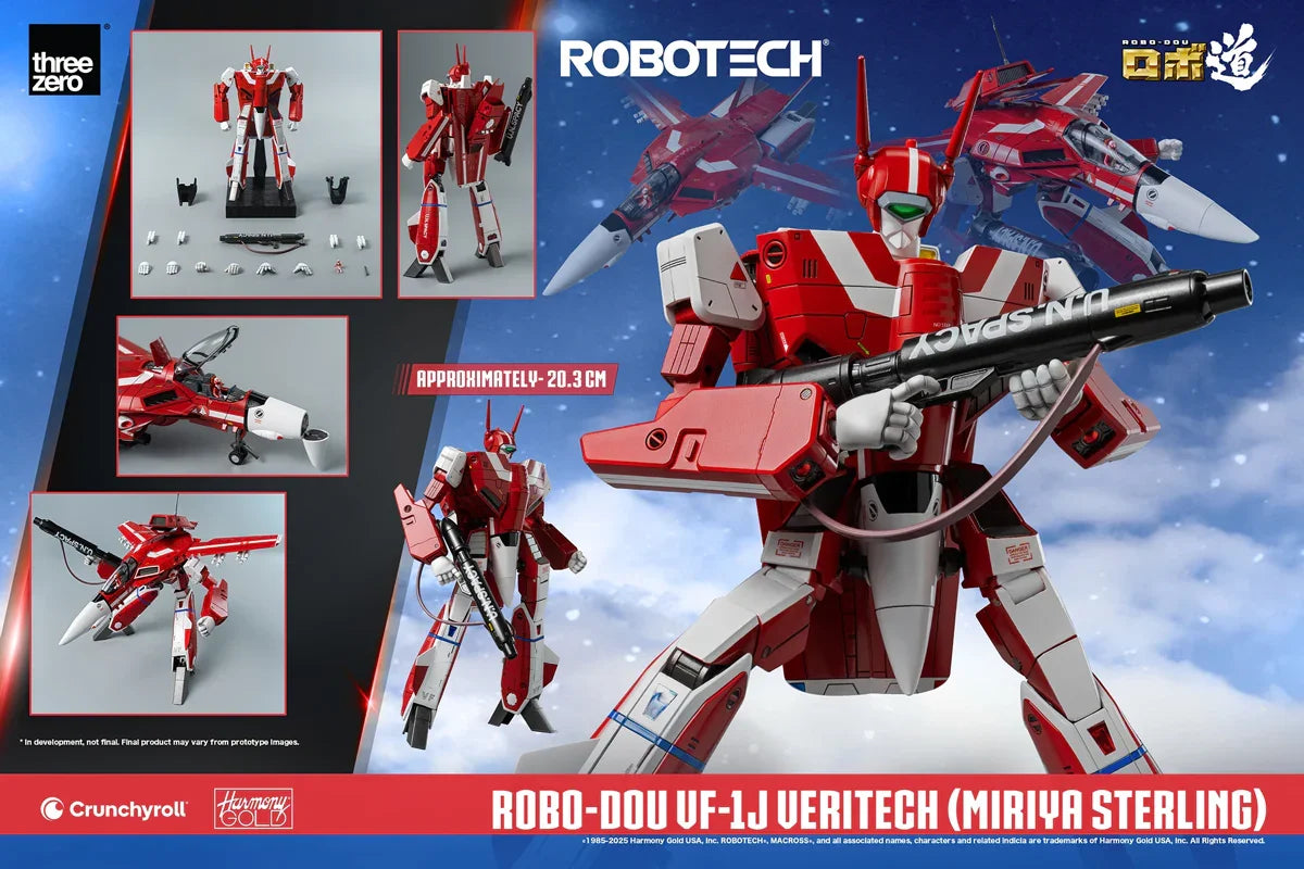 Robo-Dou - Figura Robotech VF-1J VeriTech (Miriya Sterling) Escala 1:6
