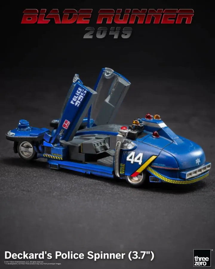 THR3Z06890WO Blade Runner 2049 - Deckard's Police Spinner Replica (3.7") - Threezero - Titan Pop Culture