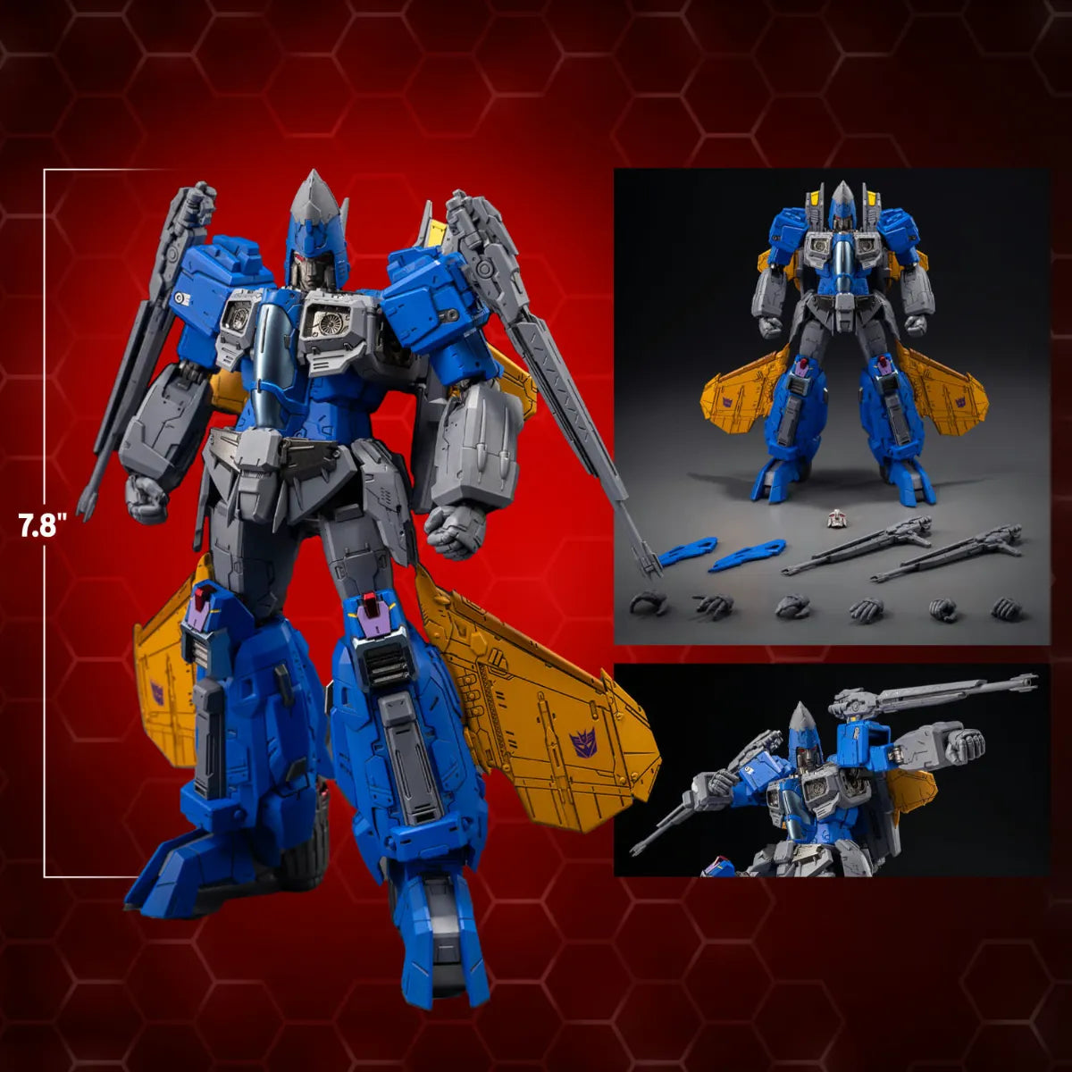 THR3Z0888WO Transformers - Dirge MDLX Figure - Threezero - Titan Pop Culture