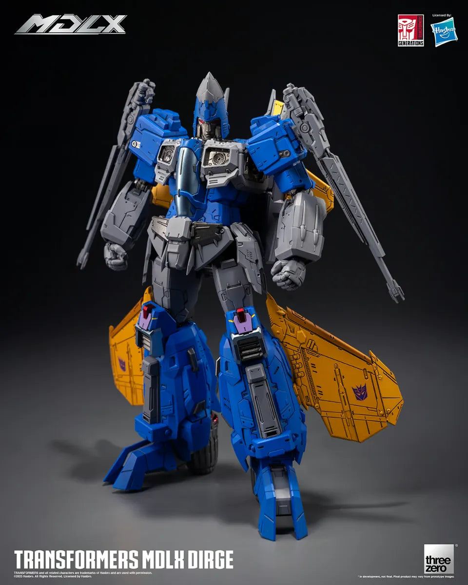 THR3Z0888WO Transformers - Dirge MDLX Figure - Threezero - Titan Pop Culture