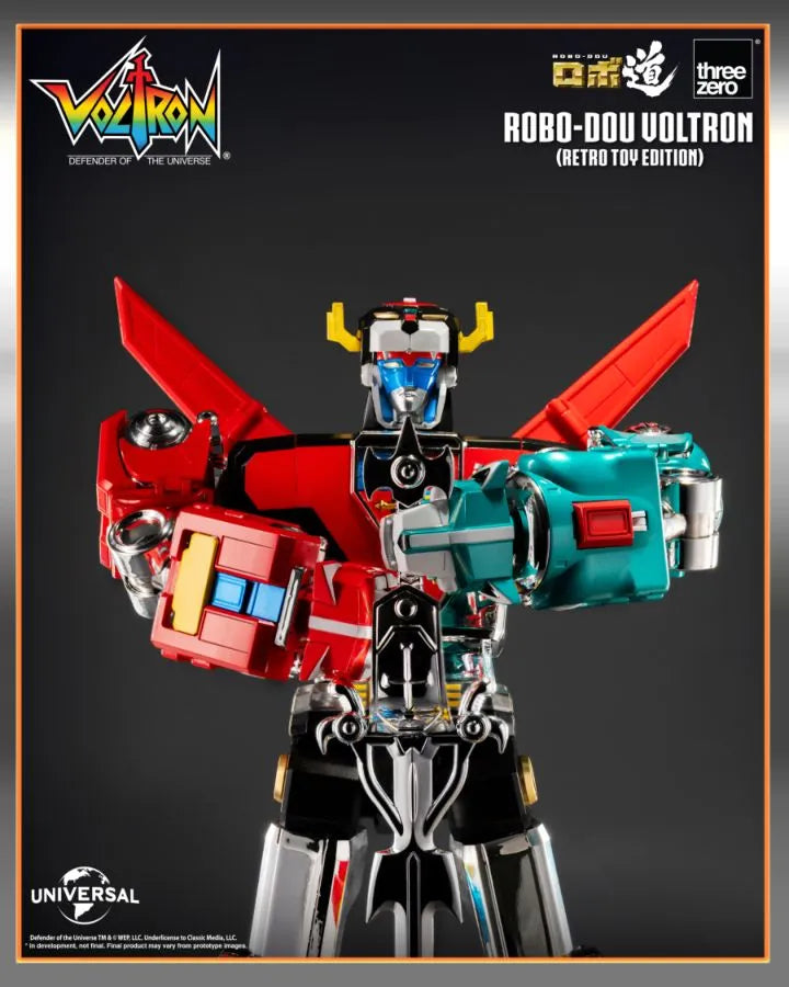 THR3Z0947 Robo Dou - Voltron Retro Toy Edition Figure - Threezero - Titan Pop Culture