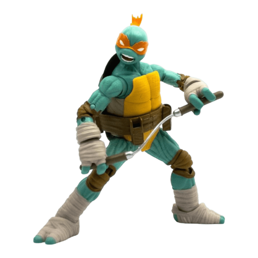 TLSBATMNTMICWB08 Teenage Mutant Ninja Turtles (comics) - Michelangelo Comic Heroes 5" BST AXN Figure - The Loyal Subjects - Titan Pop Culture