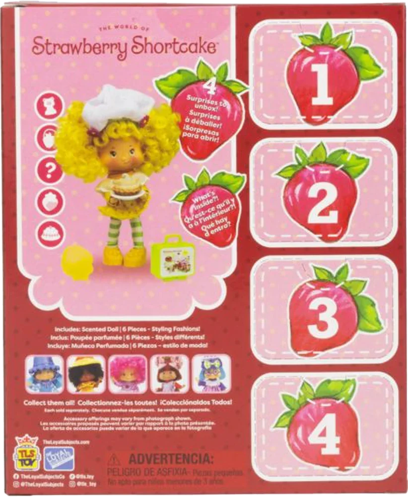 Muñeca de moda Strawberry Shortcake - Lemon Meringue de 5.5"