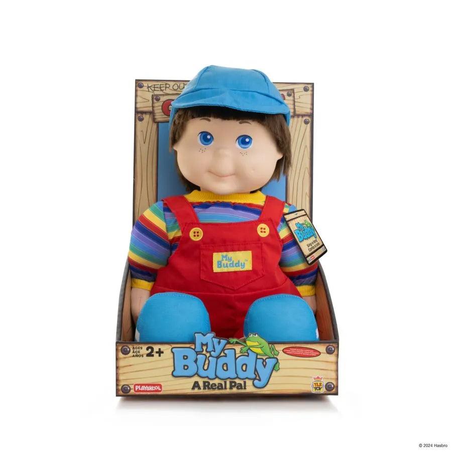 TLSPLSH18MBBRN01 My Buddy - My Buddy in Red Overalls Plush Doll - The Loyal Subjects - Titan Pop Culture