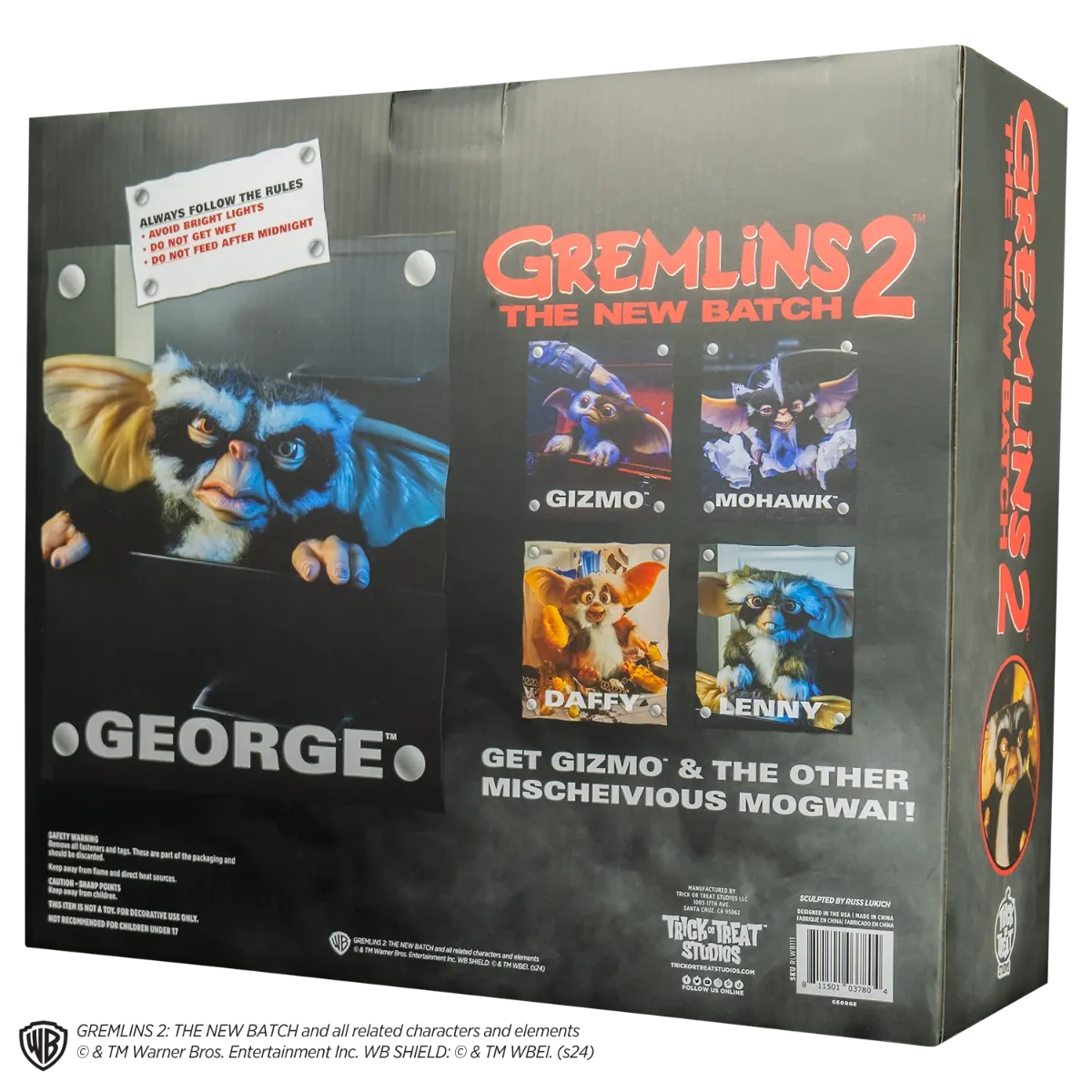 TTSRLWB111 Gremlins 2 - George Prop Replica - Trick or Treat Studios - Titan Pop Culture