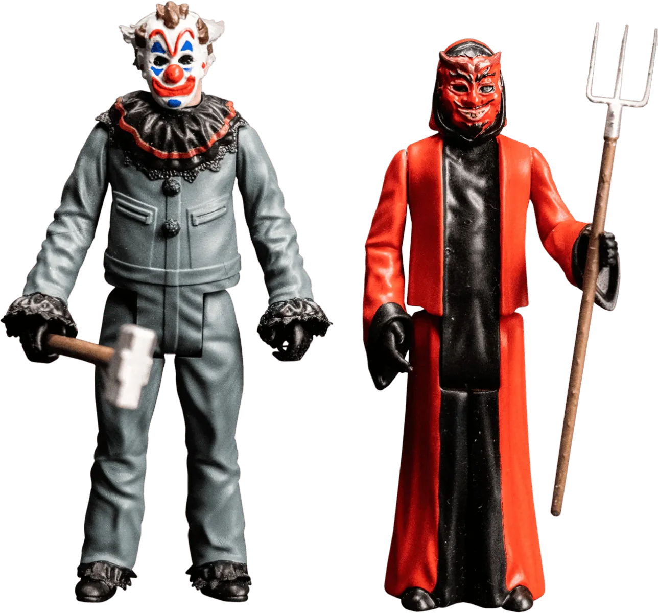 TTSTTEO108 Haunt - Clown & Devil 3.75'' Figure 2-Pack - Trick or Treat Studios - Titan Pop Culture