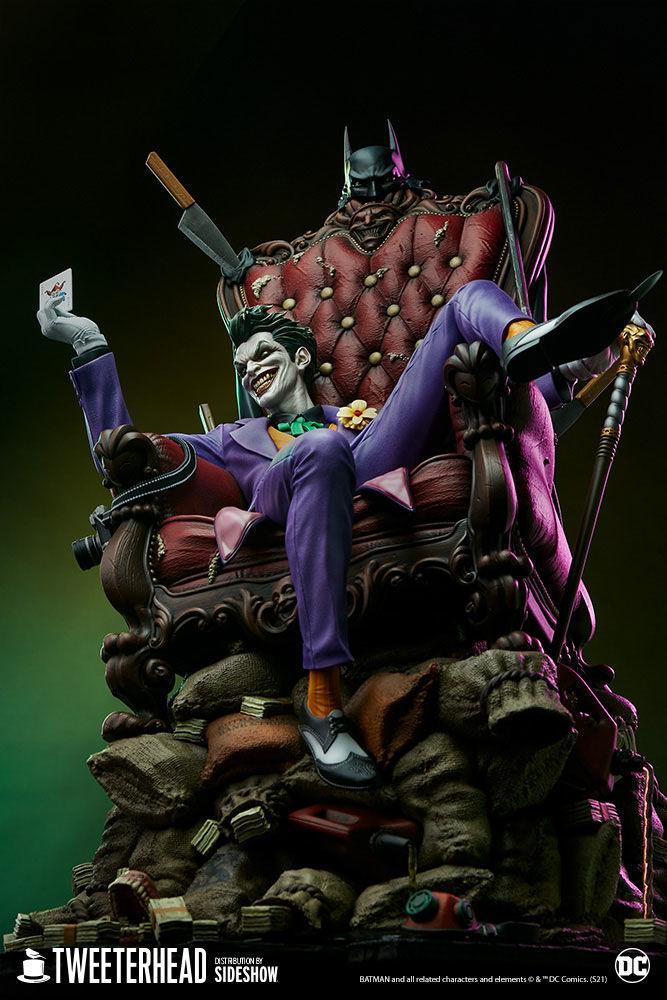 TWE908470 Batman - The Joker Deluxe Maquette - Tweeterhead - Titan Pop Culture