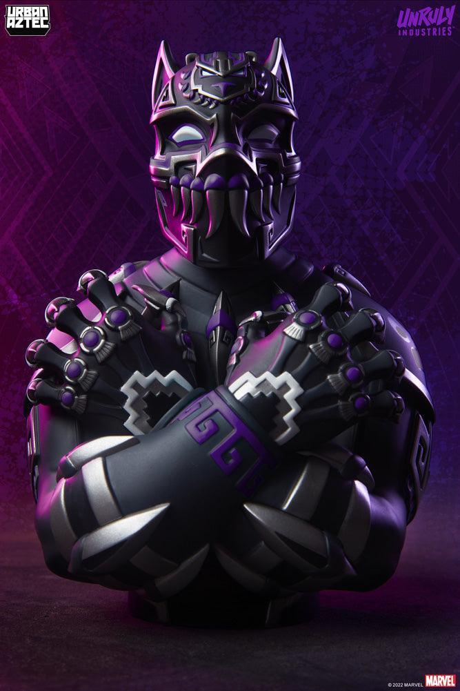 UNR7002135 Marvel Comics - Black Panther Purple Variant Designer Bust - Unruly Industries - Titan Pop Culture