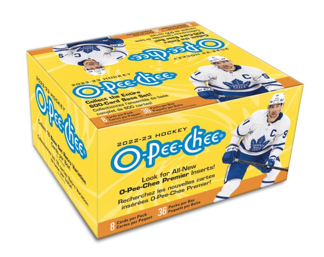NHL - 2022/23 O-Pee-Chee Hockey Trading Cards - Retail (Display of 36) Trading Cards / Boosters / Sports by Upper Deck | Titan Pop Culture