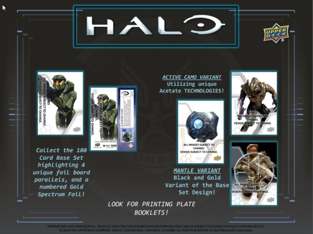 UPP11496 Halo: Legacy Collection - Hobby Trading Cards (Display of 20) - Upper Deck - Titan Pop Culture