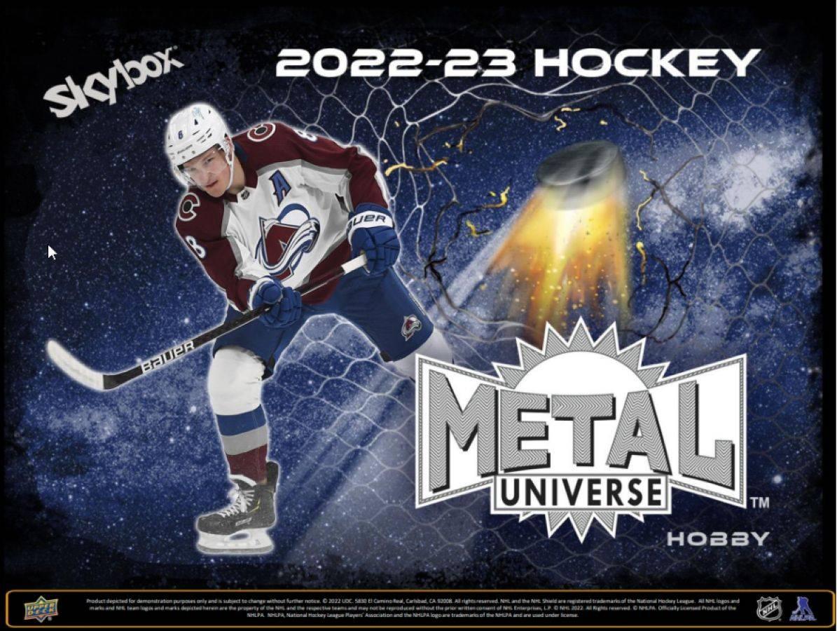 UPP12080 NHL - 2022/23 Skybox Metal Universe Hockey Cards (Display of 15) - Upper Deck - Titan Pop Culture