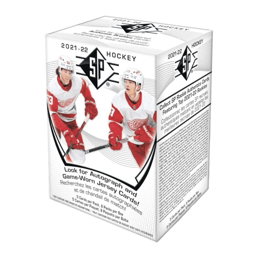 UPP12519 NHL - 2021/22 SP Hockey Cards (Display of 8) - Upper Deck - Titan Pop Culture