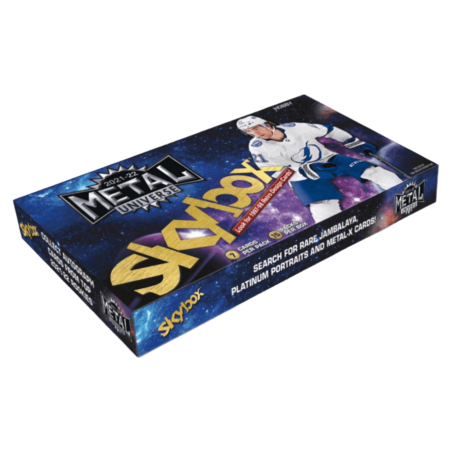 UPP97857 NHL - 2021/22 Skybox Metal Universe Hockey Cards (Display of 15) - Upper Deck - Titan Pop Culture