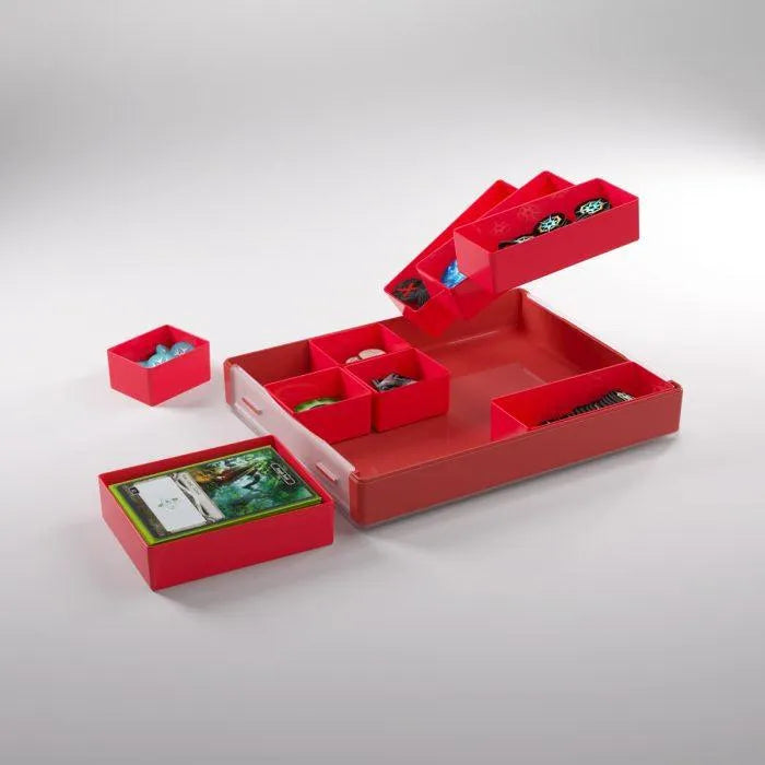VR-100174 Gamegenic Token Silo Convertible Card Dice Tray Red - Gamegenic - Titan Pop Culture