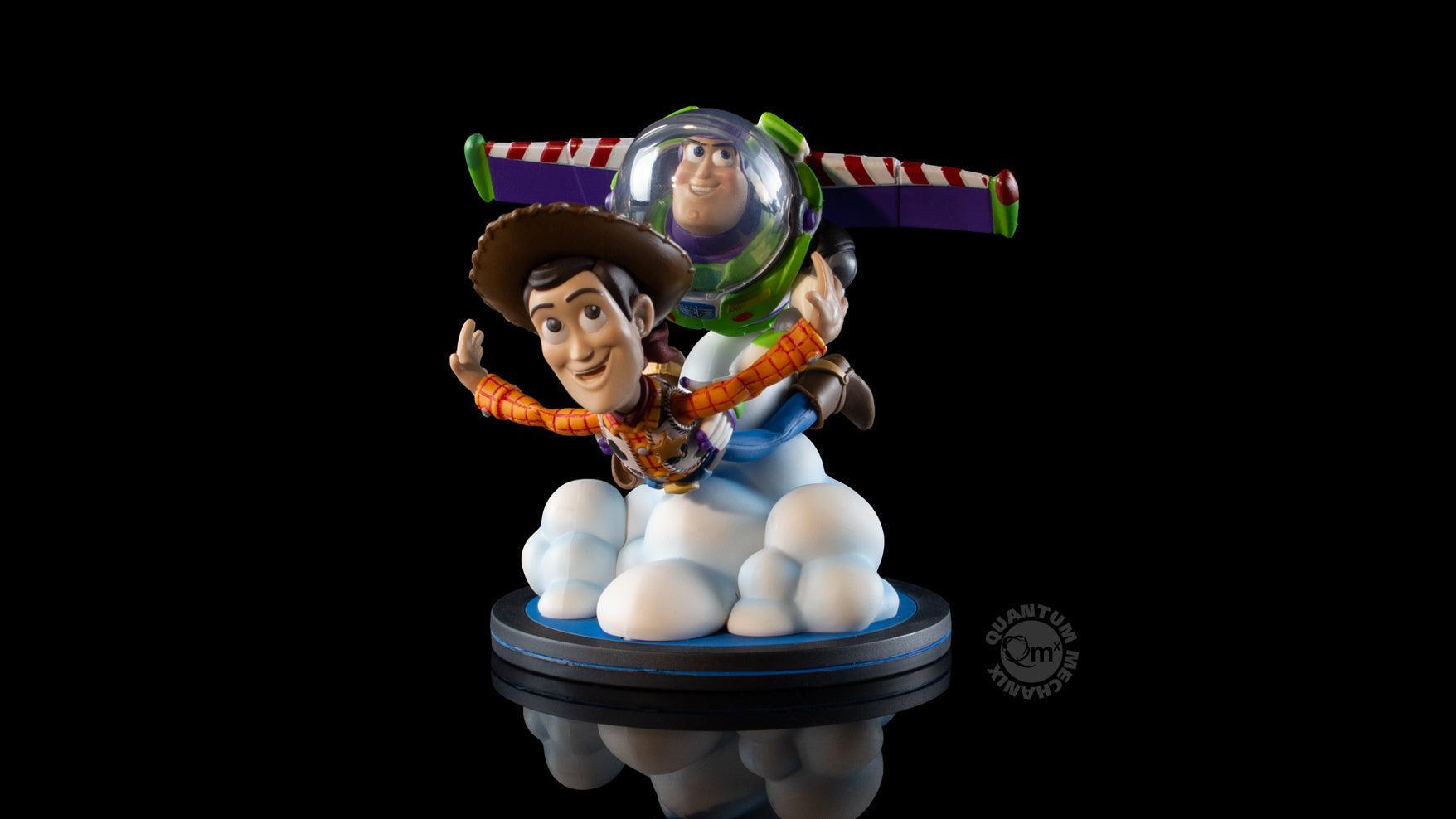 VR-100475 Toy Story Buzz Lightyear and Woody Q-FIG Max - Quantum Mechanix - Titan Pop Culture