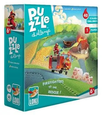 VR-101533 LOKI Puzzle Challenge Firefighters to the Rescue - Iello - Titan Pop Culture