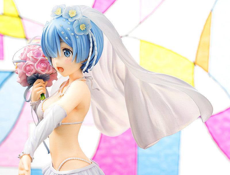 VR-103162 Re:ZERO Starting Life in Another World Rem Wedding Version 1/7 Scale (re-run) - Good Smile Company - Titan Pop Culture