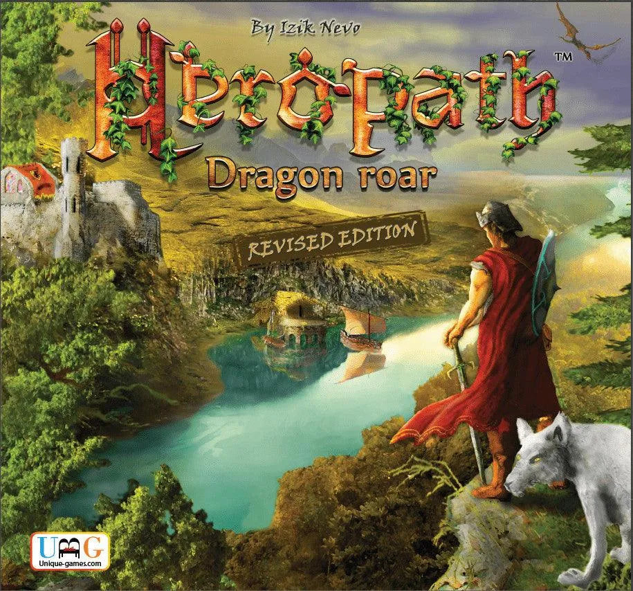 VR-104858 Heropath Dragon Roar Revised Edition - Unique Board Games - Titan Pop Culture